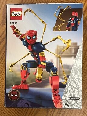 LEGO Spider-Man Mech with Gold Arms - Red, Blue & Gold